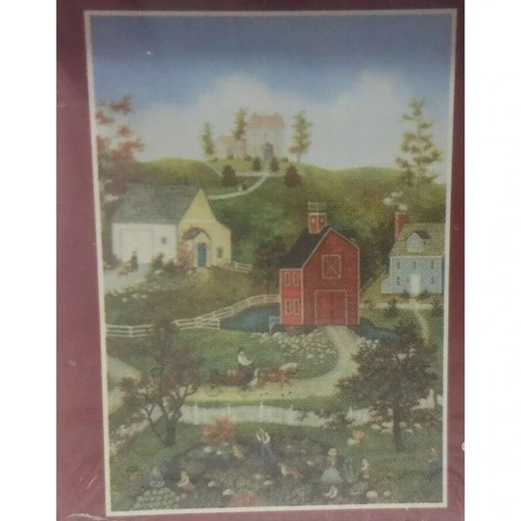 Lang Village On the Bay Jigsaw Puzzle 300 Pieces 14.5" x 20.5" 2012 New - Picture 2 of 6
